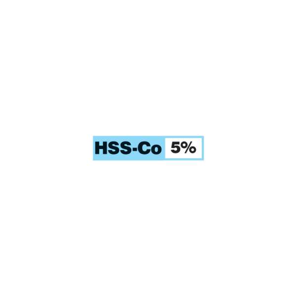 Négyzetszelvényű betétkés 16mm x 160mm HSS-Co5%