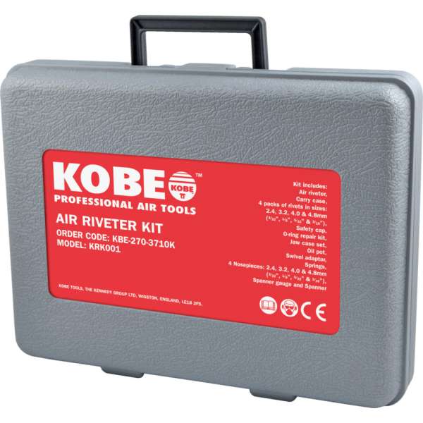 KRK001 Szegecselő készlet 1/4col, max. 6 bar KRK001 Szegecselő készlet 1/4col, max. 6 bar
