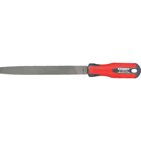 Lapos simító műhelyreszelő, szűkített, nyéllel, 200mm Lapos simító műhelyreszelő, szűkített, nyéllel, 200mm