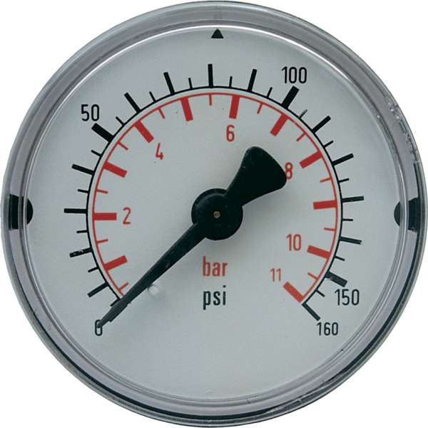 Nyomásmérő óra 50mm 0-12 bar Nyomásmérő óra 50mm 0-12 bar