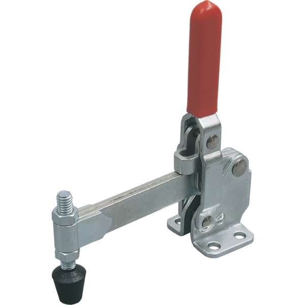 Gyorsszorító (függőleges) fix orsós tömör karos peremes talppal V450FS Gyorsszorító (függőleges) fix orsós tömör karos peremes talppal V450FS