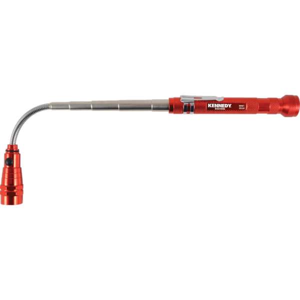 Teleszkópos, mágneses felvevő szerszám, led világítással, 580mm Teleszkópos, mágneses felvevő szerszám, led világítással, 580mm