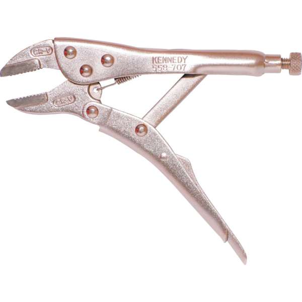Önzáró fogó egyenes pofával 180mm Önzáró fogó egyenes pofával 180mm