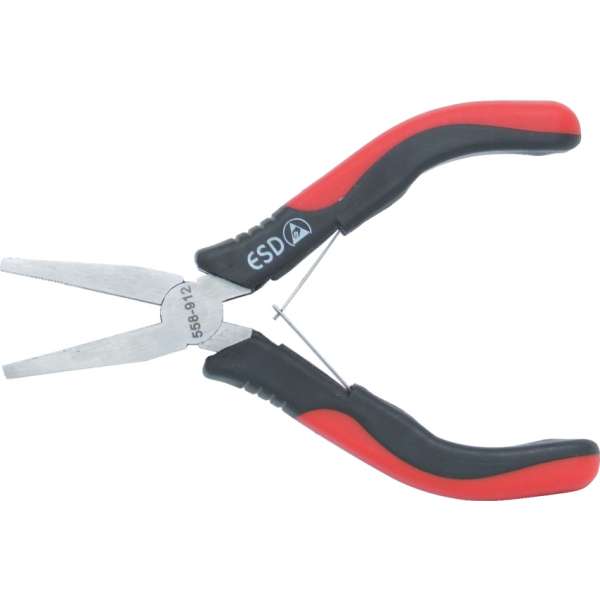 Pro Torq miniatűr ESD laposcsőrű fogó 130mm Pro Torq miniatűr ESD laposcsőrű fogó 130mm