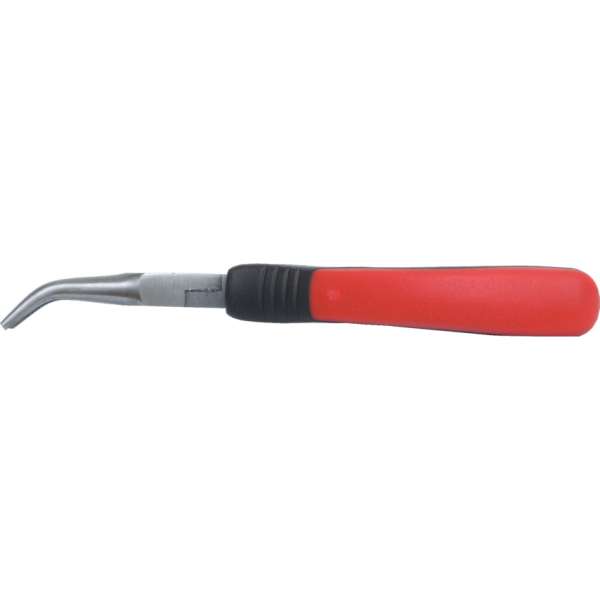 Pro Torq miniatűr ESD hajlított csőrű fogó 140mm