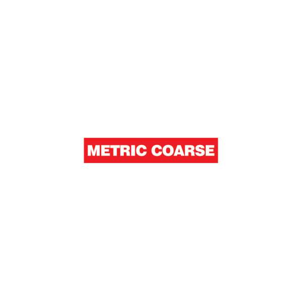 Hatszög alakú metrikus menetmetsző M6,0 x 1,0mm HSS BS1127 Hatszög alakú metrikus menetmetsző M6,0 x 1,0mm HSS BS1127