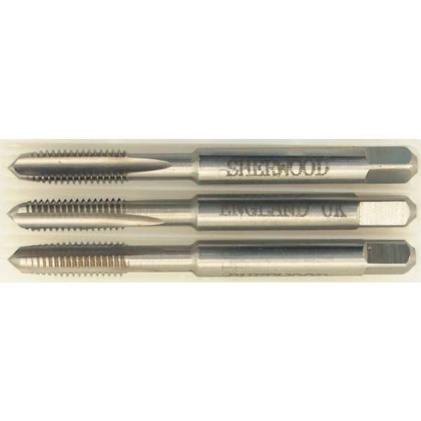 Egyenes hornyú kézi menetfúró készlet M6,0 x 1,0mm HSS ISO529 Egyenes hornyú kézi menetfúró készlet M6,0 x 1,0mm HSS ISO529