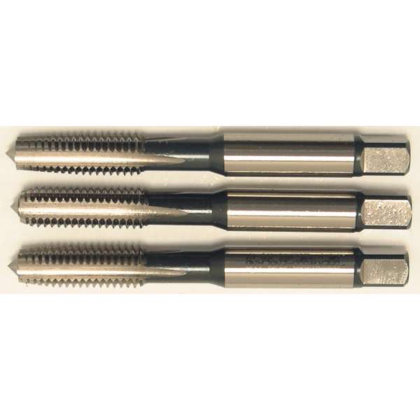 Egyenes hornyú kézi menetfúró készlet M8,0 x 1,25mm HSS ISO529 Egyenes hornyú kézi menetfúró készlet M8,0 x 1,25mm HSS ISO529