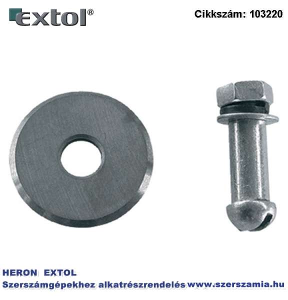 Vágókerék, bliszteren 22 x 6 x 2 mm 100610, 9752 csempvágóhoz, vídia Vágókerék, bliszteren 22 x 6 x 2 mm 100610, 9752 csempvágóhoz, vídia