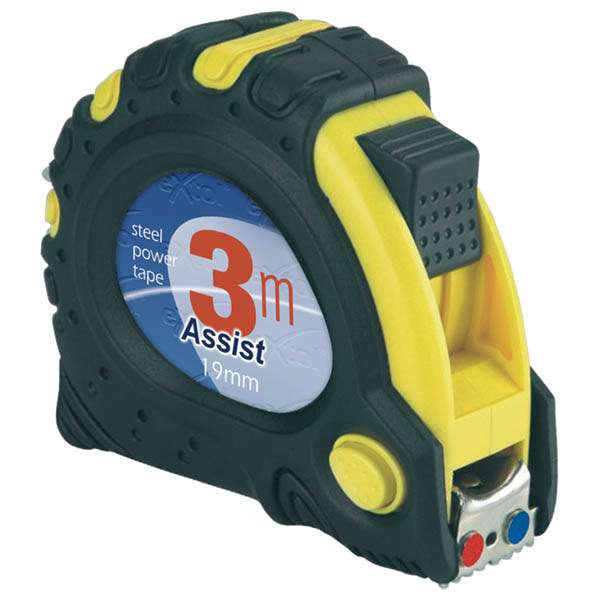 Gumírozott, mágneses 3 stoppos mérőszalag 3mx19mm EXTOL PREMIUM Gumírozott, mágneses 3 stoppos mérőszalag 3mx19mm EXTOL PREMIUM
