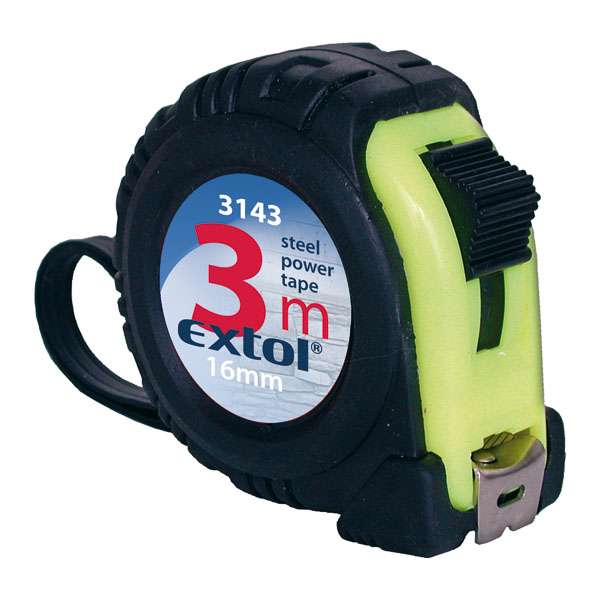 Gumírozott, 1 stoppos mérőszalagok 7,5mx25mm EXTOL Gumírozott, 1 stoppos mérőszalagok 7,5mx25mm EXTOL
