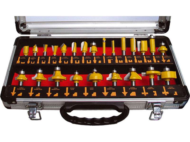 EXTOL CRAFT felsőmaró készlet 24 db-os, alu kofferben, 8mm-es befogással, keményfém lapkás EXTOL CRAFT felsőmaró készlet 24 db-os, alu kofferben, 8mm-es befogással, keményfém lapkás