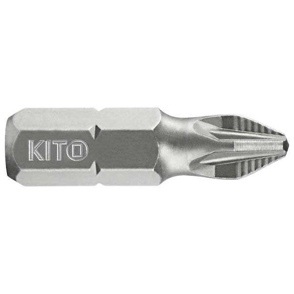 KITO PZ behajtóhegyek 2x25mm KITO PZ behajtóhegyek 2x25mm