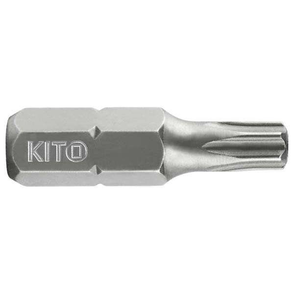 Smart torx behajtóhegyek 25x25mm KITO Smart torx behajtóhegyek 25x25mm KITO