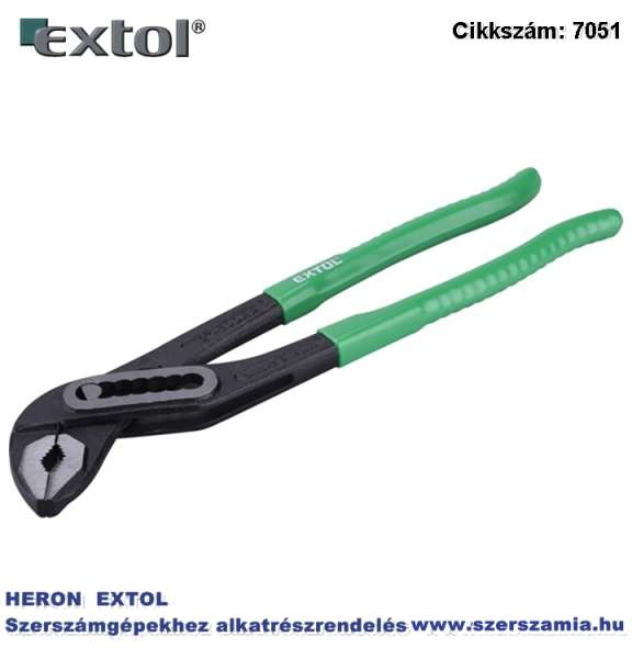 Vízpumpafogó, C.V., Pvc nyél, 250 mm Vízpumpafogó, C.V., Pvc nyél, 250 mm