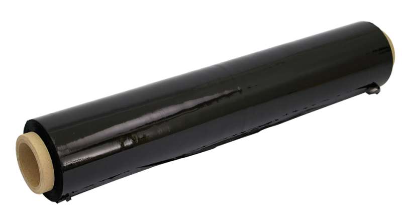 Sztreccs fólia kézi fekete raklapövező, 500mm/0,023mm, 2,2kg Sztreccs fólia kézi fekete raklapövező, 500mm/0,023mm, 2,2kg