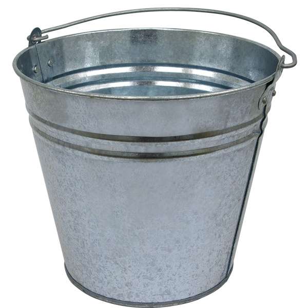 Horganyzott vödör, 12 literes Horganyzott vödör, 12 literes