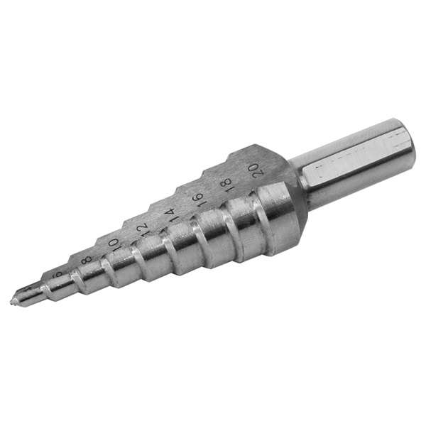 EXTOL PREMIUM lépcsős fémfúró 6-30mm, 2mm-es lépcsők EXTOL PREMIUM lépcsős fémfúró 6-30mm, 2mm-es lépcsők