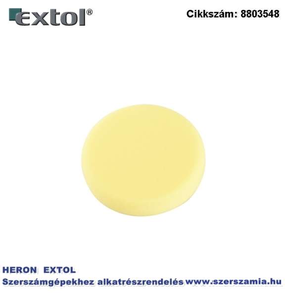 Polírkorong, erős polírozás, T80, 150 x 30 mm sárga, tépőzáras Polírkorong, erős polírozás, T80, 150 x 30 mm sárga, tépőzáras