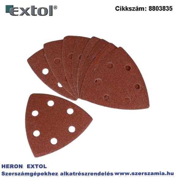 Delta csiszolóvászon készlet, fára 93 x 93 mm, 5 x P40, 5 x P60, 5 x P80, 5 x P120, 417200 és 417220 géphez Delta csiszolóvászon készlet, fára 93 x 93 mm, 5 x P40, 5 x P60, 5 x P80, 5 x P120, 417200 és 417220 géphez