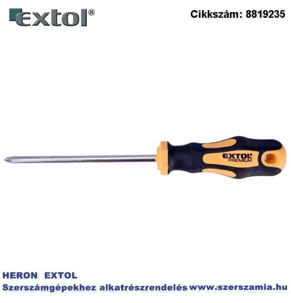 Csavarhúzó, PZ, CV., mágneses PZ2 x 125 mm Csavarhúzó, PZ, CV., mágneses PZ2 x 125 mm
