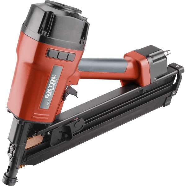 EXTOL PREMIUM pneumatikus szegezőgép, szalagtáras szegekhez, 50 - 90mm, 4,9 - 8bar EXTOL PREMIUM pneumatikus szegezőgép, szalagtáras szegekhez, 50 - 90mm, 4,9 - 8bar