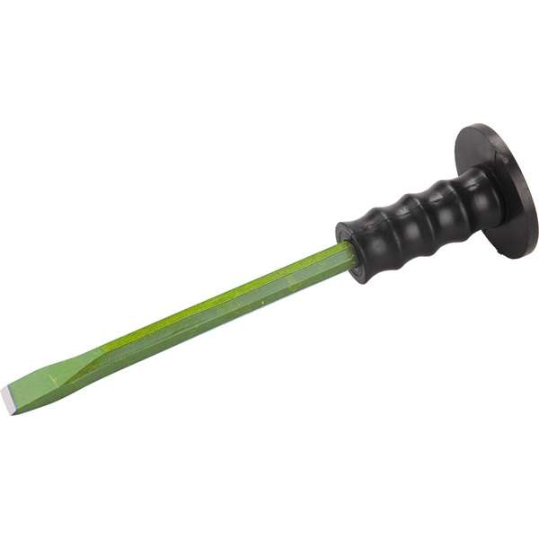 300mm x 19mm lapos véső, műanyag kézvédővel, 16 mm szár, edzett, hőkezelt szénacél EXTOL CRAFT 300mm x 19mm lapos véső, műanyag kézvédővel, 16 mm szár, edzett, hőkezelt szénacél EXTOL CRAFT