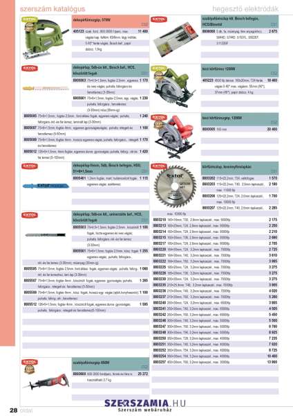 Körfűrészlapok keményfémlapkás 160x30mmlyuk átm, T24, 2,8mm lapkaszélesség, max. 9000 ford/perc EXTOL PREMIUM Körfűrészlapok keményfémlapkás 160x30mmlyuk átm, T24, 2,8mm lapkaszélesség, max. 9000 ford/perc EXTOL PREMIUM