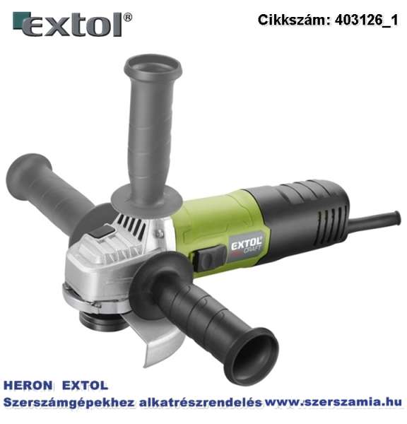 Sarokcsiszológép 900W 125 mm tárcsaátmérő 11.000 1/min, bekapcsolásvédelem, papír doboz, 2,1kg Sarokcsiszológép 900W 125 mm tárcsaátmérő 11.000 1/min, bekapcsolásvédelem, papír doboz, 2,1kg