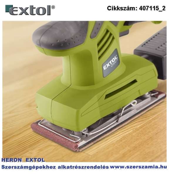 Vibrációs csiszológép 200W, 90 x 187 mm 11000/perc Vibrációs csiszológép 200W, 90 x 187 mm 11000/perc