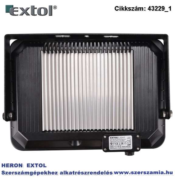 Led lámpa, falra szerelhető reflektor, 50W 4500 lm, ip65, 230V/50Hz, 2,1 kg Led lámpa, falra szerelhető reflektor, 50W 4500 lm, ip65, 230V/50Hz, 2,1 kg