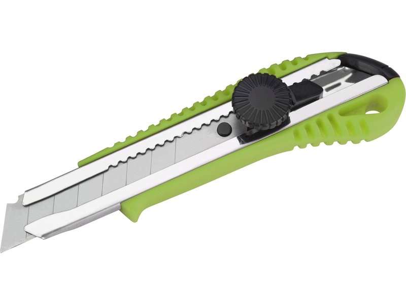 Tapétavágó kés, 18mm, fémház, csavaros rögz. autolock , bliszteren, pótpenge: 9123A (10db) 9134 (horgas törhető-5db) Tapétavágó kés, 18mm, fémház, csavaros rögz. autolock , bliszteren, pótpenge: 9123A (10db) 9134 (horgas törhető-5db)