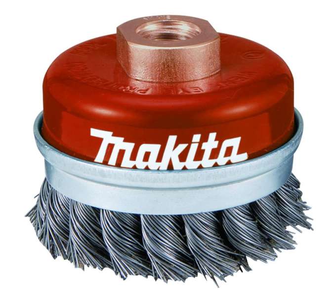 Drótkorong csésze fonott piros M14 D100 MAKITA (MK-P-04472) Drótkorong csésze fonott piros M14 D100 MAKITA (MK-P-04472)
