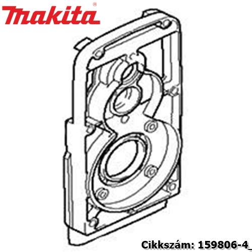 Fogaskerékház, komplett HM1303 MAKITA alkatrész (MK-159806-4) Fogaskerékház, komplett HM1303 MAKITA alkatrész (MK-159806-4)