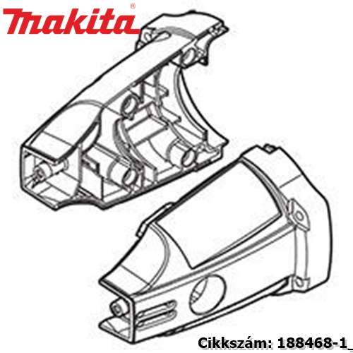 Motorház BUC Makita alkatrész (MK-188468-1) Motorház BUC Makita alkatrész (MK-188468-1)