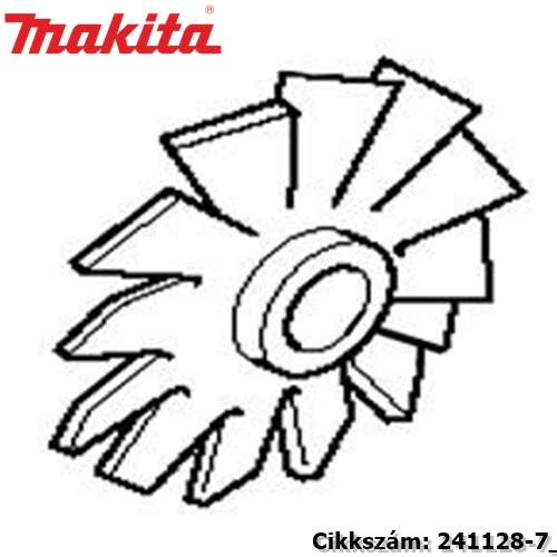Ventilátorkerék 92 HM1303 MAKITA alkatrész (MK-241128-7) Ventilátorkerék 92 HM1303 MAKITA alkatrész (MK-241128-7)