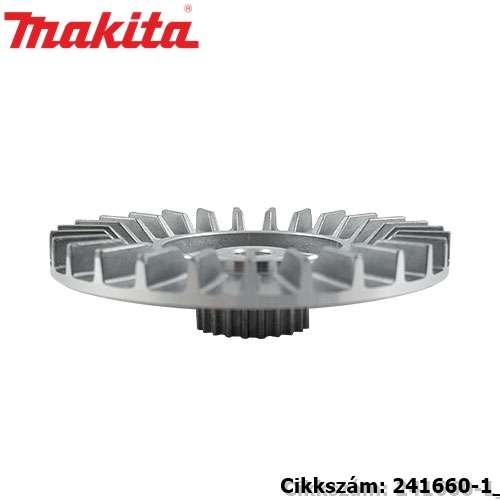 Ventilátorkerék ékszíjtárcsa MAKITA alkatrész (MK-241660-1) Ventilátorkerék ékszíjtárcsa MAKITA alkatrész (MK-241660-1)