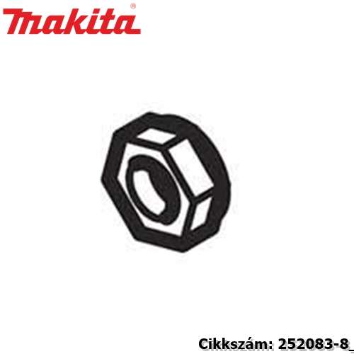 Hatlapú anya M4-7 JS1650/UH450 MAKITA alkatrész (MK-252083-8) Hatlapú anya M4-7 JS1650/UH450 MAKITA alkatrész (MK-252083-8)