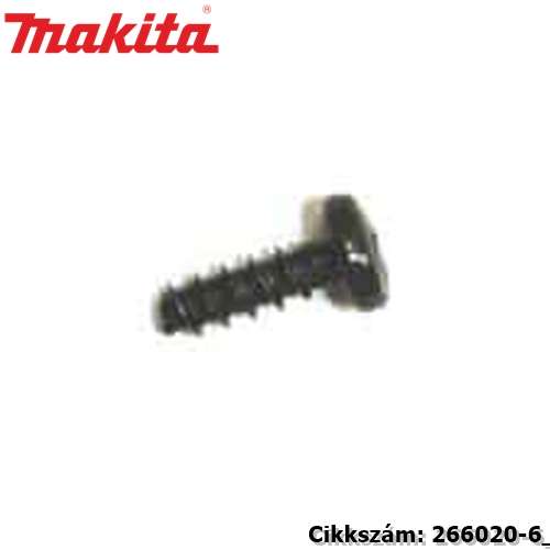 Önmetsző csavar M4 x 12 MAKITA alkatrész (MK-266020-6) Önmetsző csavar M4 x 12 MAKITA alkatrész (MK-266020-6)