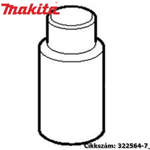 Ütőszeg HM1800 MAKITA alkatrész (MK-322564-7) Ütőszeg HM1800 MAKITA alkatrész (MK-322564-7)