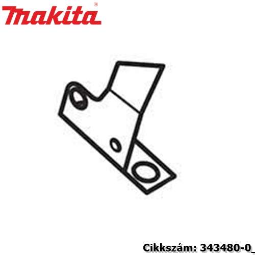 Késcsúsztató lap balos JS167 MAKITA alkatrész (MK-343480-0)
