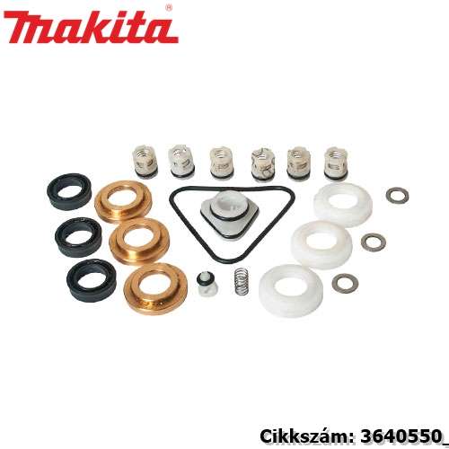 Javító kit szelep plusz víztömítés Makita alkatrész (MK-3640550) Javító kit szelep plusz víztömítés Makita alkatrész (MK-3640550)
