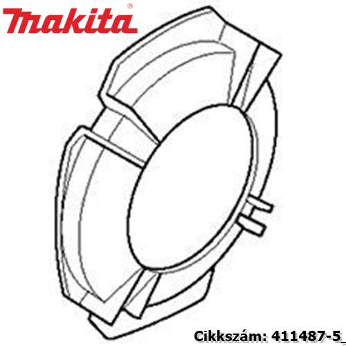 Légterelő lap 6013B MAKITA alkatrész (MK-411487-5) Légterelő lap 6013B MAKITA alkatrész (MK-411487-5)