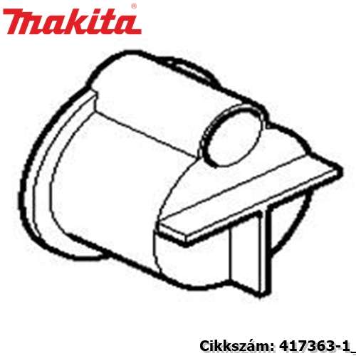 Fogaskerék-burkolat MAKITA alkatrész (MK-417363-1) Fogaskerék-burkolat MAKITA alkatrész (MK-417363-1)
