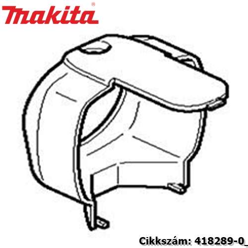 Kuplungház fedél MAKITA alkatrész (MK-418289-0) Kuplungház fedél MAKITA alkatrész (MK-418289-0)