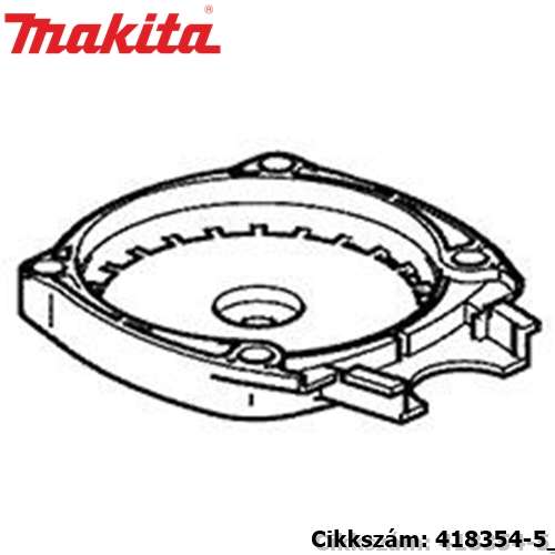 Alsó fedél HM0860C MAKITA alkatrész (MK-418354-5) Alsó fedél HM0860C MAKITA alkatrész (MK-418354-5)