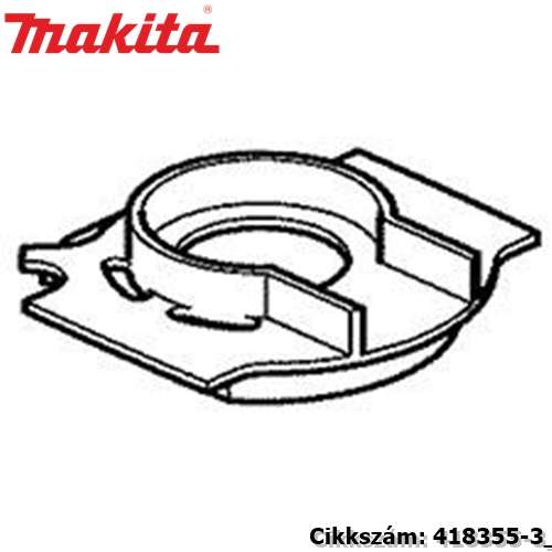 Terelőlemez HM0860C MAKITA alkatrész (MK-418355-3) Terelőlemez HM0860C MAKITA alkatrész (MK-418355-3)