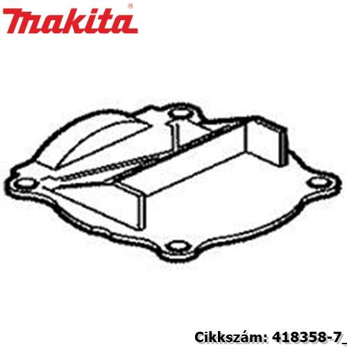 Hajtóműház fedél /HM0860C MAKITA alkatrész (MK-418358-7) Hajtóműház fedél /HM0860C MAKITA alkatrész (MK-418358-7)