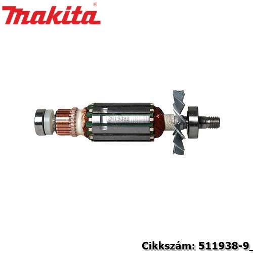 Forgórész 220V N1923B/1902/192 MAKITA alkatrész (MK-511938-9) Forgórész 220V N1923B/1902/192 MAKITA alkatrész (MK-511938-9)