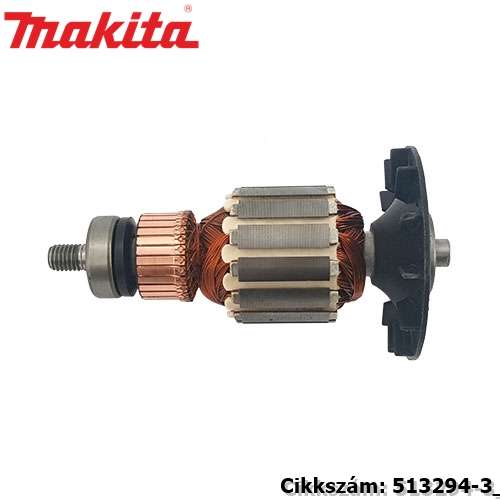 Forgórész 220V 9900B, 9924DB MAKITA alkatrész (MK-513294-3) Forgórész 220V 9900B, 9924DB MAKITA alkatrész (MK-513294-3)